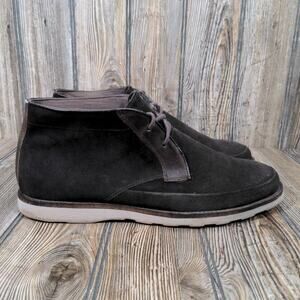 Mark Nason Skechers Brown Leather Chukka Boots Men‎ Sz 12 Ankle Shoes SN68079